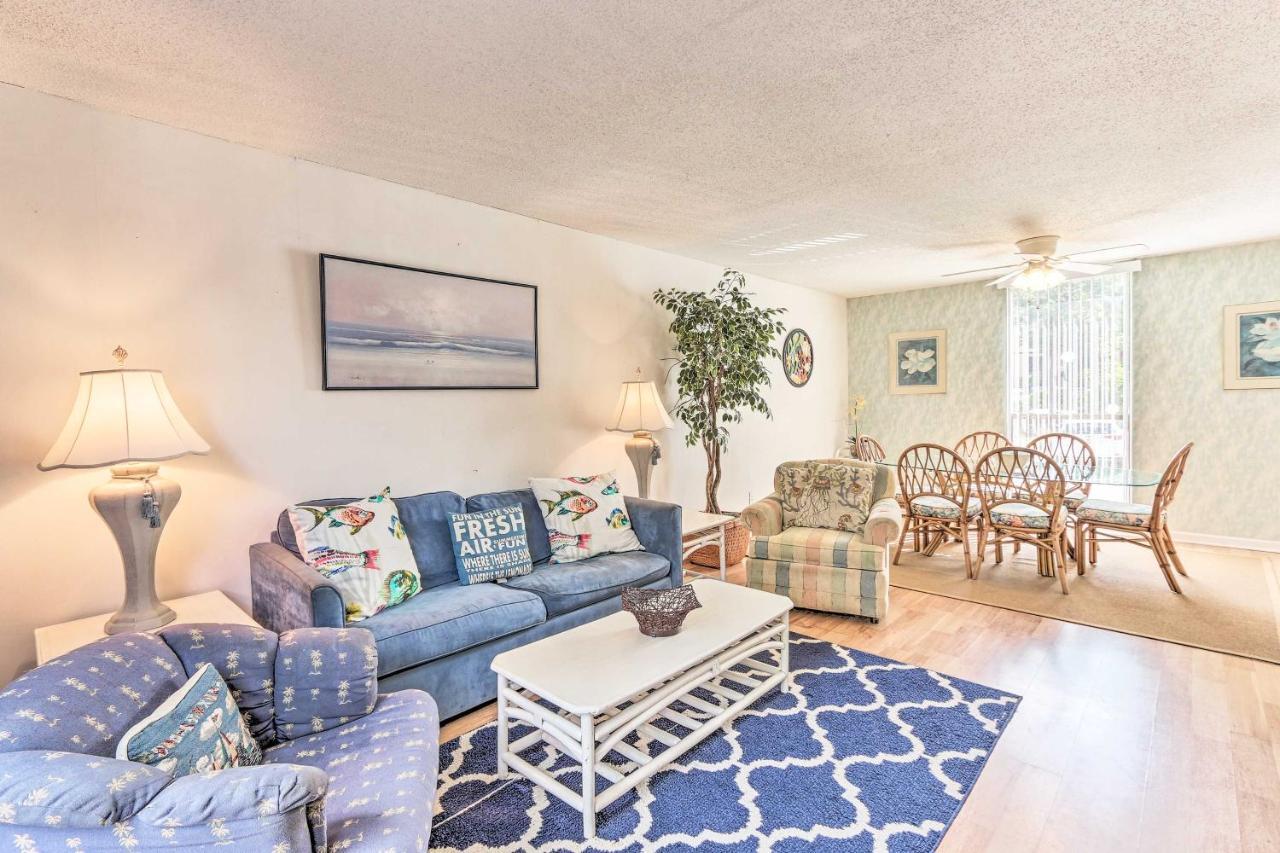 Hilton Head Island Townhome Patio, Walk To Beach Exterior photo